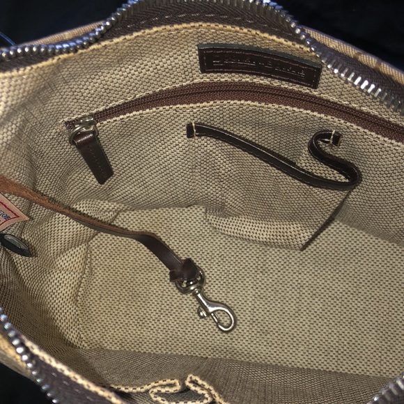 Dooney & Bourke Signature monogram DB shoulder bag - Picture 9 of 11